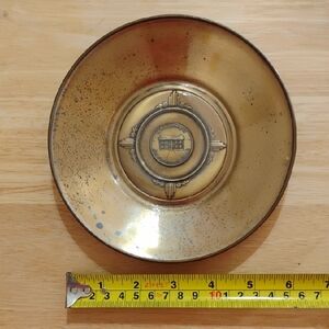 Vintage Brass Collectable Plate From Rosedown Plantation House, Louisiana